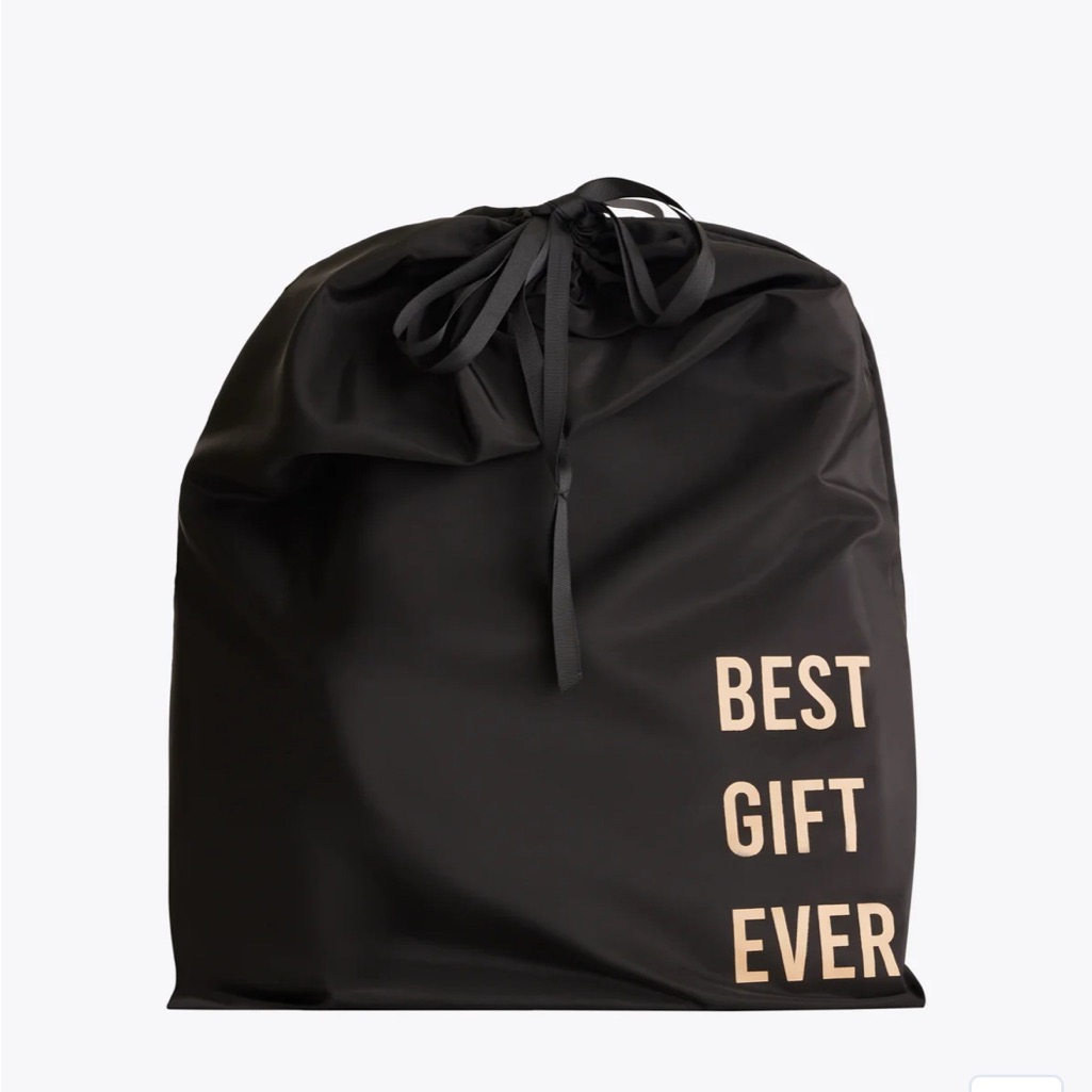 Beis Black Gift Bag Medium